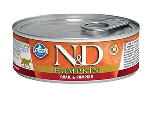 N&d Pumpkin Yetişkin Yaş Kedi Maması 6x80 gr