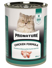 Pronature Tavuk Ezme Yetişkin Yaş Kedi Maması 400 gr