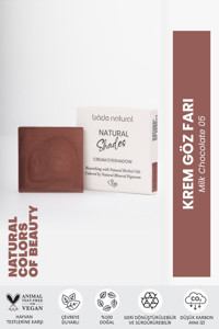 Bade Natural Milk Chocolate 05 Krem Simli Işıltılı Tekli Göz Farı