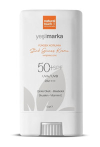 Yeşilmarka Stick 50 Faktör Tüm Ciltler İçin Nemlendirici Suya Dayanıklı Yüz Güneş Kremi 50 ml