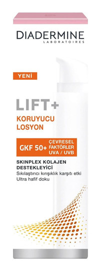 Diadermine 50 Faktör Tüm Ciltler İçin Leke Karşıtı Nemlendirici Yağsız Suya Dayanıklı Yüz ve Vücut Güneş Kremi 40 ml