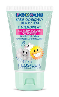 Floslek 4 Mevsim 50 Faktör Tüm Ciltler İçin Nemlendirici Suya Dayanıklı Yüz Güneş Kremi 50 ml