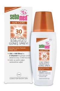 Sebamed 30 Faktör Tüm Ciltler İçin Nemlendirici Suya Dayanıklı Yüz Güneş Kremi 150 ml