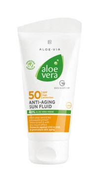 Lr Aloe Vera 50 Faktör Tüm Ciltler İçin Leke Karşıtı Nemlendirici Yaşlanma Karşıtı Yağsız Suya Dayanıklı Yüz ve Vücut Güneş Losyonu 50 ml