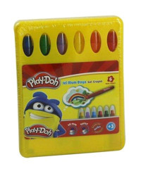 Play-Doh 6'lı Mum Pastel Boya Seti