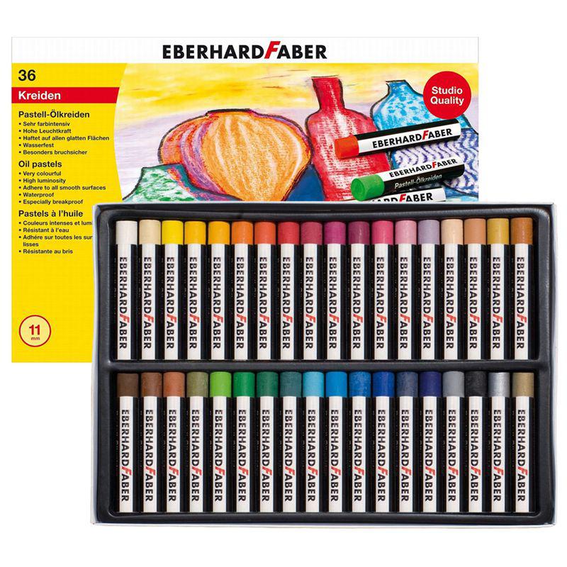 Eberhard Faber 36'lı Yağlı Pastel Boya Seti