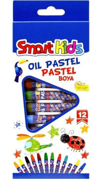 Smart Kids 12'li Yağlı Pastel Boya Seti