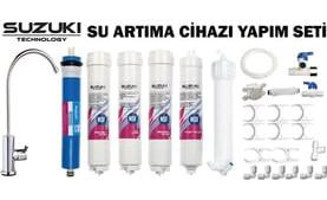 Suzuki Technology 5 Aşamalı Çift Membranlı Açık Kasa Pompasız Tezgah Altı Su Arıtma Cihazı