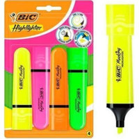 Bic Blister 4'lü Neon Renkli Fosforlu Kalem Seti