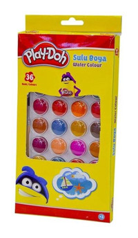 Play-Doh 36 Renk Sulu Boya