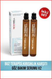 New Well Aydınlatıcı Kırışıklık Karşıtı Göz Altı Torba Karşıtı Gece Serumu 2x10 ml