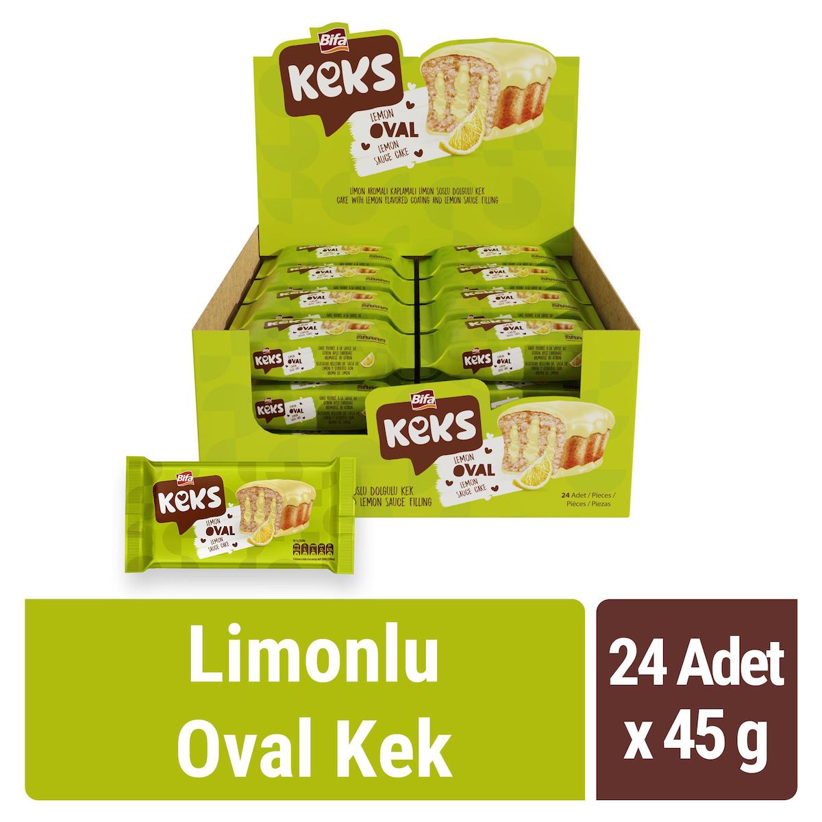 Bifa Oval Limonlu Kek 24x45 gr