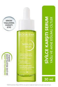 Bioderma Sébium Night Peel Yaşlanma Jel Yüz Serumu 30 ml