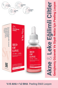 She Vec Red Of Love Canlandırıcı Yaşlanma Karşıtı Jel Yüz Serumu 50 ml