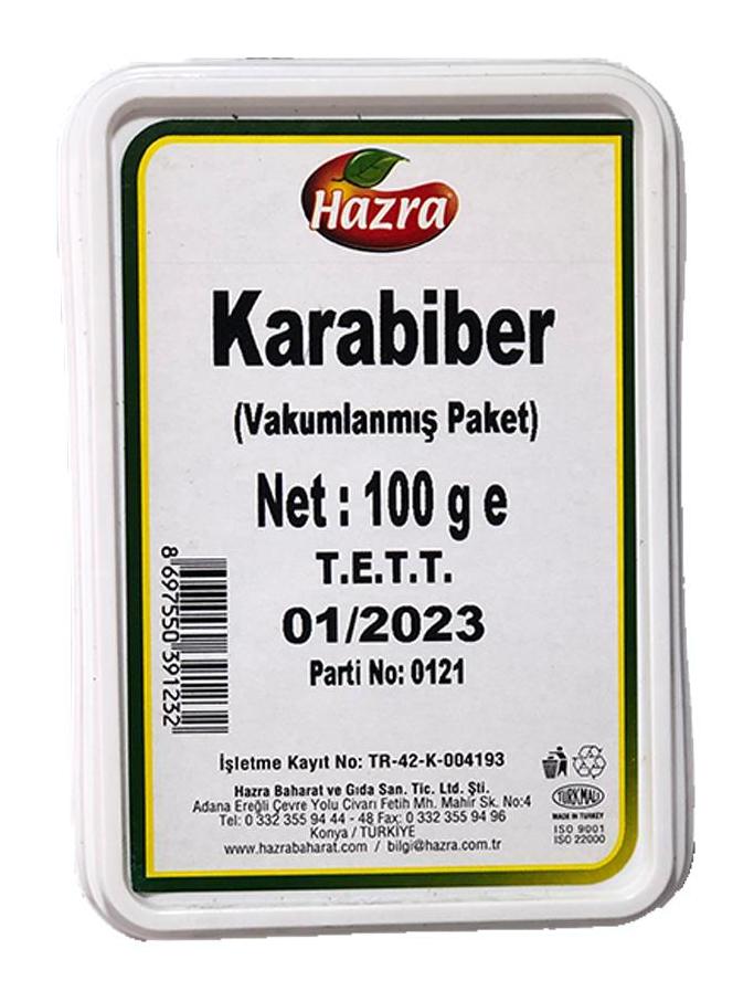 Hazra Karabiber 100 gr