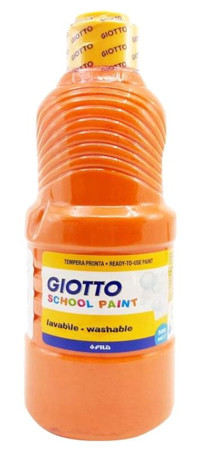 Giotto Tüp Turuncu 500 ml Guaj Boya