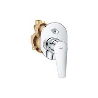 Grohe Bauedge 29039001 Krom Aç Kapa Ankastre Banyo Bataryası Gümüş