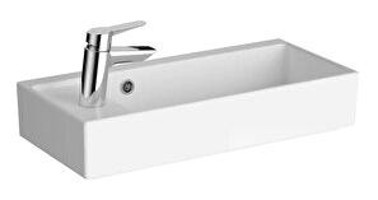 Vitra Archiplan 7408b0030028 Tekli 60 cm Porselen Dikdörtgen Lavabo Beyaz