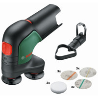 Bosch EasyCurvSander 1800 Devir/dk 38 Mm Kablosuz Pasta Cila Akülü Şarjlı Polisaj Makinesi