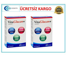 Vitaglucan Beta Glukan Vitamin C Çinko Aromasız Yetişkin Vitamin 2x30 Kapsül