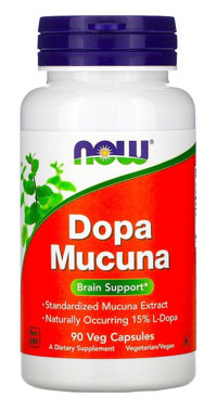 Now Dopa Mucuna Aromasız Yetişkin Vitamin 90 Kapsül