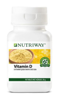 Amway Vitamin D Bitki Ekstralar Yetişkin Vitamin 90 Tablet