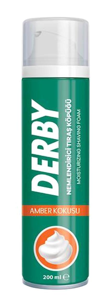 Derby Amber Hassas Ciltler İçin Tıraş Köpüğü 12x200 ml