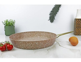 Evita Eco Gold Granit 32 cm Tava Kahverengi