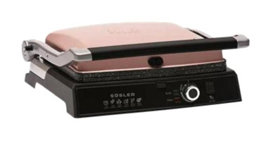 Süsler STM-4010 Granit 1600 W Rose Gold Tost Makinesi