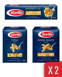 Barilla Karışık Makarna 6x500 gr