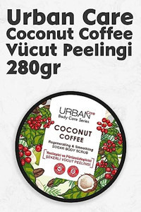 Urban Care Coconut Coffee Vücut Leke Giderici Sıkılaştırıcı Krem Kavanoz Yüz Peelingi 280 gr