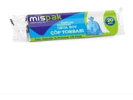 Mispak Orta Boy 55x60 cm 50 Adet Çöp Poşeti