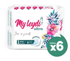 Myleydi Ultra Hijyenik İnce 10'lu Hijyenik Ped 6 Adet