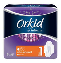 Orkid Ultra İnce 8'li Hijyenik Ped 12 Adet