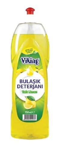 Viking Parabensiz Limon Kokulu Sıvı El Bulaşık Deterjanı 6x750 ml