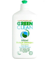 Green Clean Bitkisel Portakal Yağı Kokulu Sıvı El Bulaşık Deterjanı 730 ml