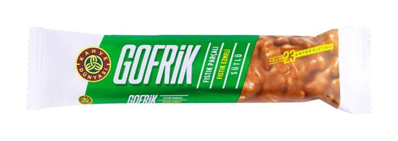 Kahve Dünyası Gofrik Antep Fıstıklı Sütlü Çikolata 12x33 gr