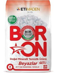 Eti Maden Boron Beyazlar İçin 26 Yıkama Toz Deterjan 4 kg