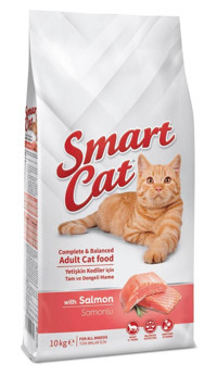 Smart Cat Somonlu Az Tahıllı Yetişkin Kedi Maması 10 kg