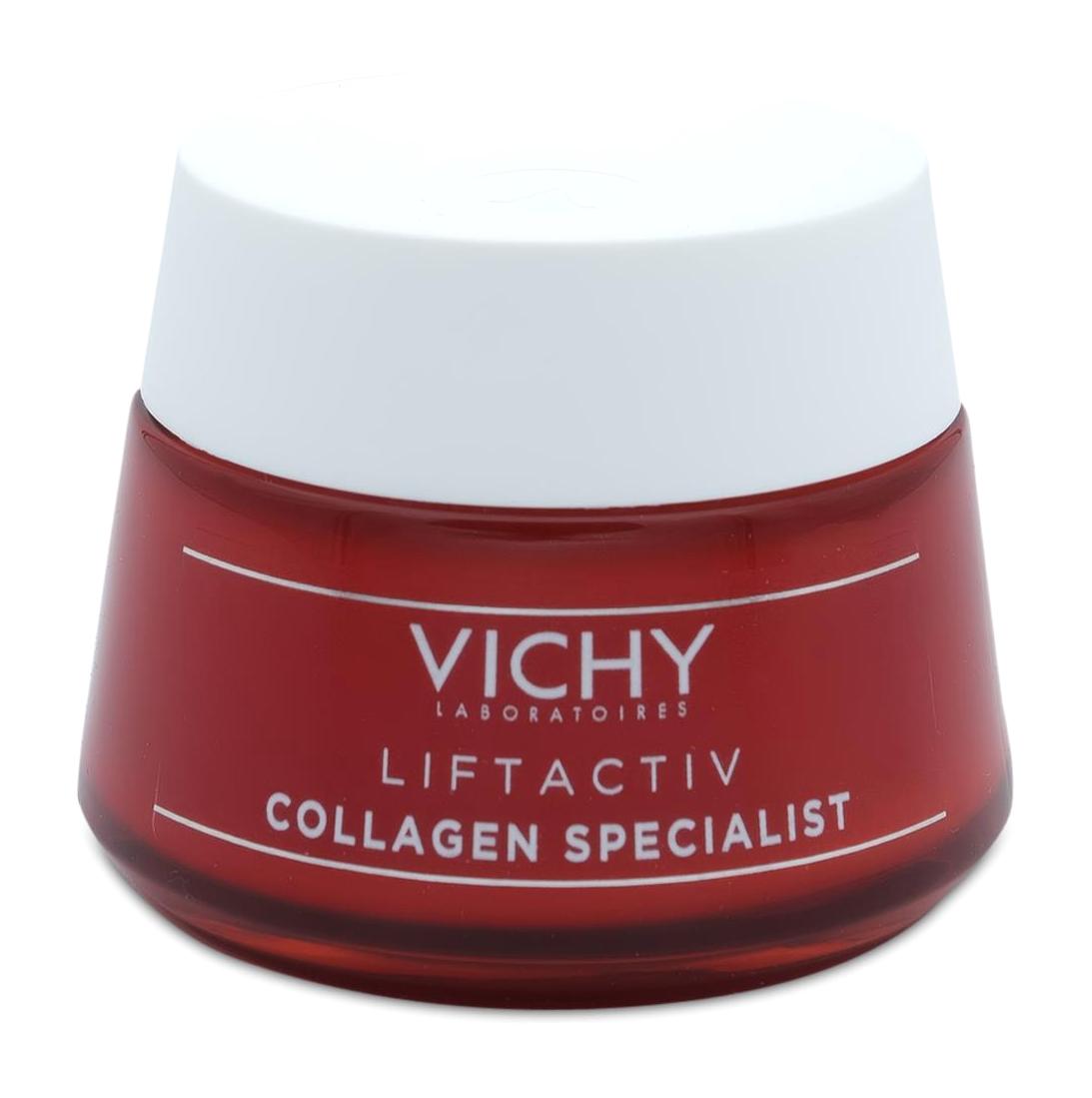 Vichy Liftactiv Collagen Specialist Nemlendirici Tüm Ciltler Anti-Aging Kırışıklık Giderici Boyun-Yüz Krem 50 ml