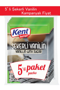 Kent Şekerli Vanilin 5x5 gr