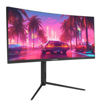 Rampage Raiden RA30R200C 200 Hz 1 ms 30 inç 2560 x 1080 px Kavisli VA HDMI Freesync GSync WFHD LED Oyuncu Monitör