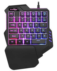 Zore G92 İngilizce Q RGB Kablolu Siyah Standart Klavye