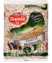 Damla Dermason Kuru Fasulye 1 kg