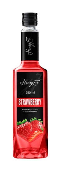 Henry Fr. Çilek Aromalı Kahve Şurubu 250 ml