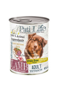 Pati life Excellent Taste Kuzu Aromalı Yetişkin Köpek Maması 415 gr Tekli