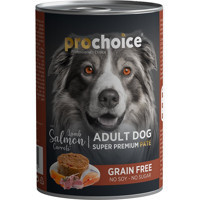 Prochoice Super Premium Pate Kuzu ve Somon Aromalı Parça Etli Yetişkin Köpek Maması 400 gr Tekli