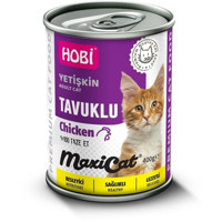 Hobi Maxicat Yetişkin Tavuk Kıyılmış Yaş Kedi Maması 400 gr