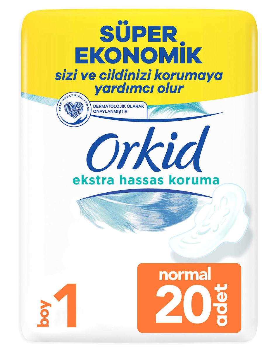 Orkid Ekstra Hassas Koruma 20'li Hijyenik Ped