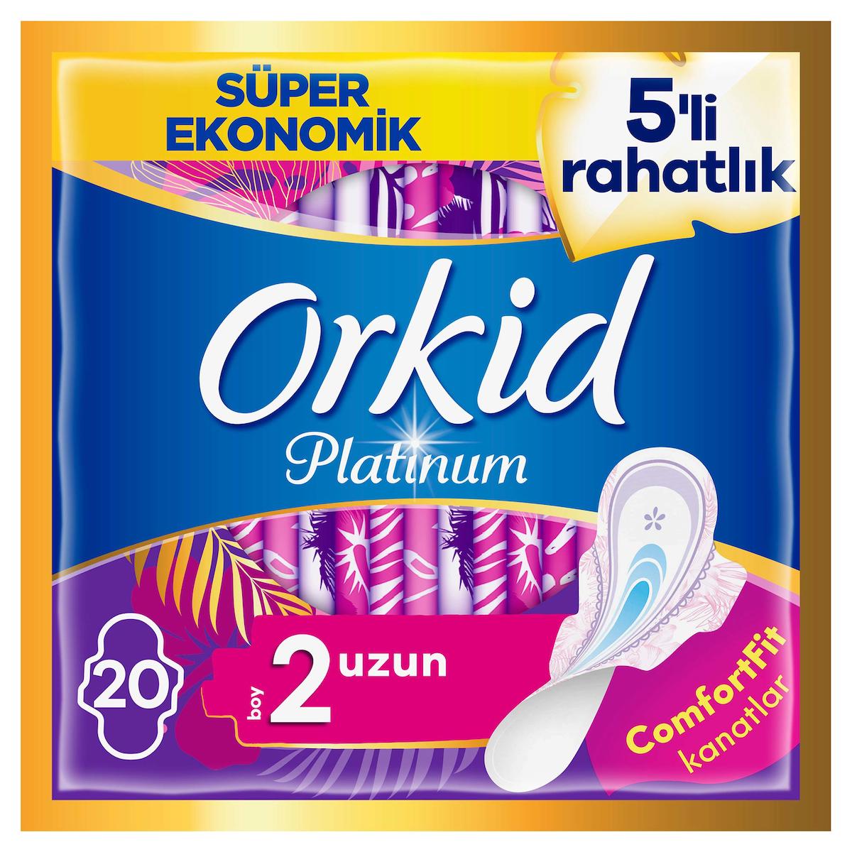 Orkid Uzun 20'li Hijyenik Ped